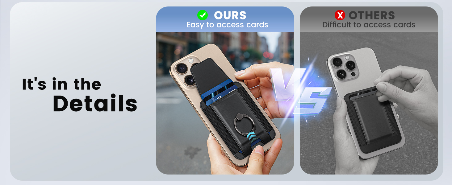 magnetic phone wallet