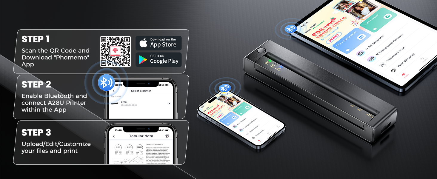 A28U portable printer