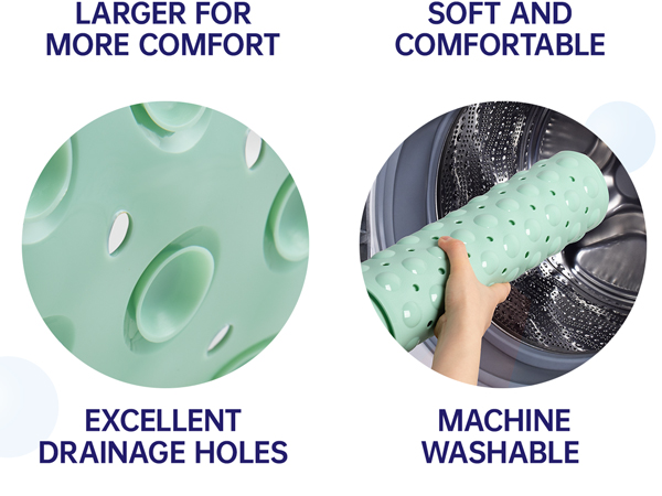 shower safety bath bathtub mat tub bath plastic extra large suction cup soft resistant