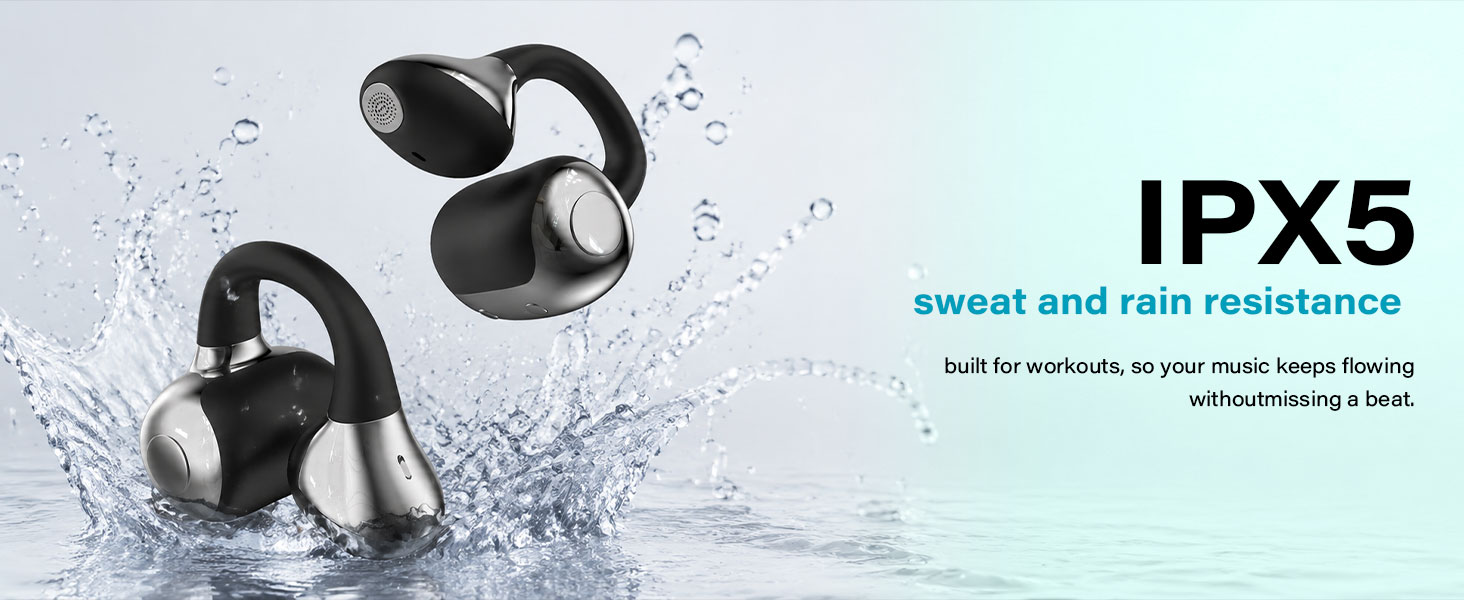 ear buds open ear ear clips headphones open ear earbuds wireless bluetooth wireless clip on earbuds