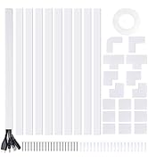 157in Cord Hider Kit, Cord Covers for Wires on Wall, Cable Hider Cord Organizer, Wire Hiders for ...