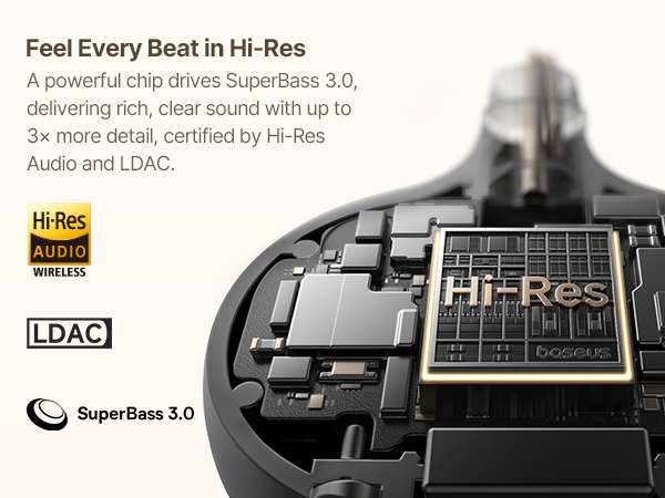 Earbuds with Hi-Res Audio and LDAC