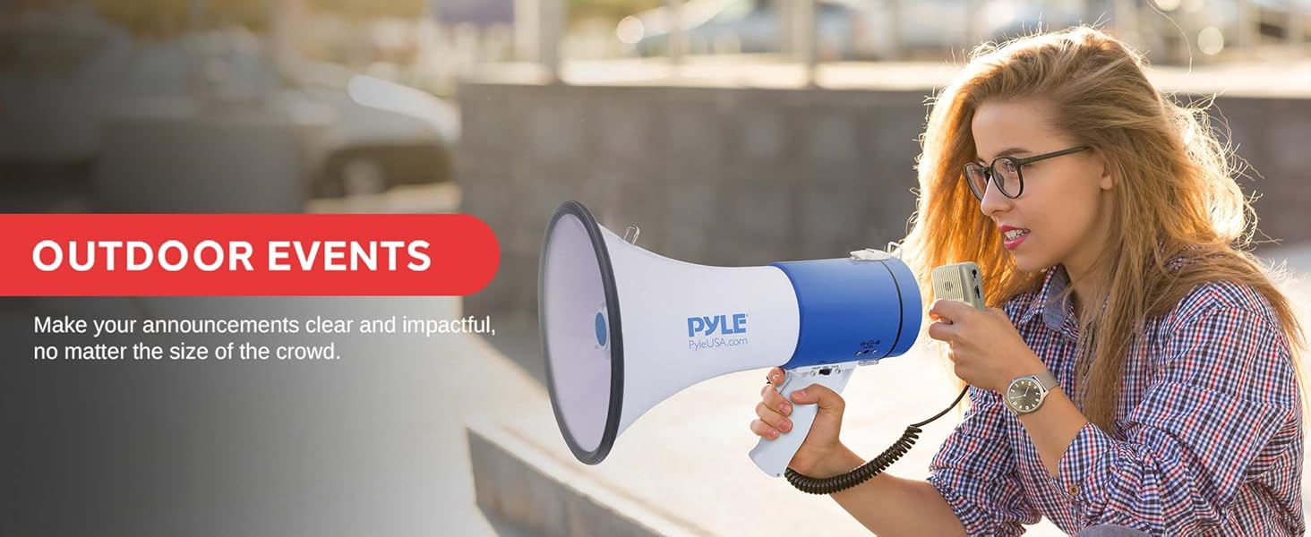 Megaphone Megaphone speaker Megaphone for teachers Bullhorn megaphone megaphone rechargeable