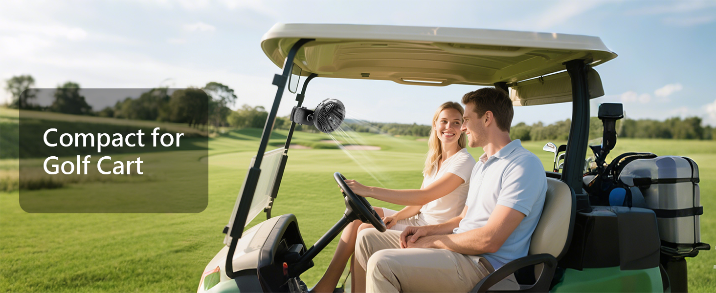 golf cart fan