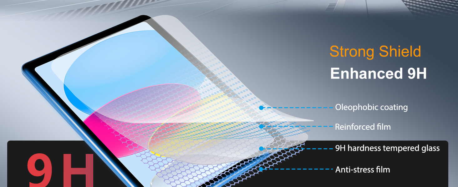 ipad a16 screen protetor with camera lens protector