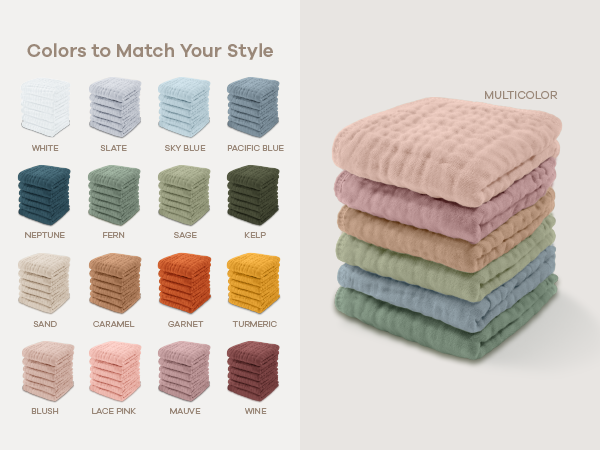 Muslin Washcloths