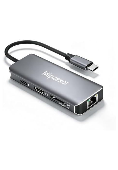 USB C Docking Station 8-in-1 Laptop Docking Station USB c to hdmi Adapter 4K30Hz 1Gbps Ethernet 1...