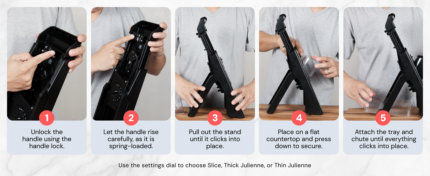 How to use the Fullstar Safe Mandoline Slicer