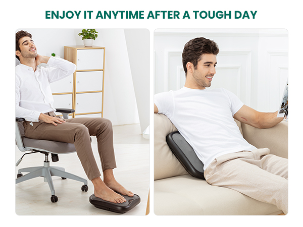 foot massager with heat shiatsu heated foot massager for plantar fasciitis,neuropathy