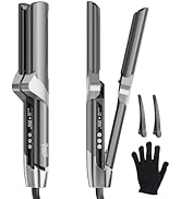 Quico Hair Straightener, Wet to Dry Ionic Air Straightener with High-Speed Airflow, 5 Temps &amp; Dua...