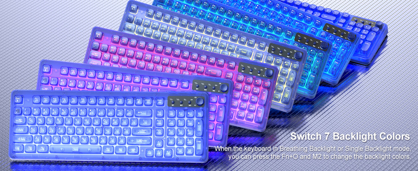 blue keyboard and mouse