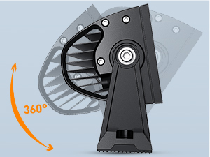 22Inch 120W Spot Flood Combo Light Bar with Wiring Harness Kit