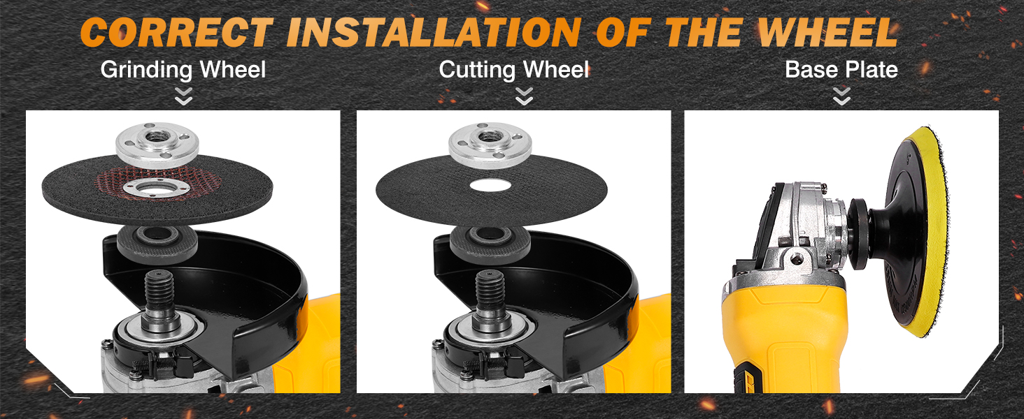 CORRECT INSTALLATION OF THE WHEEL
