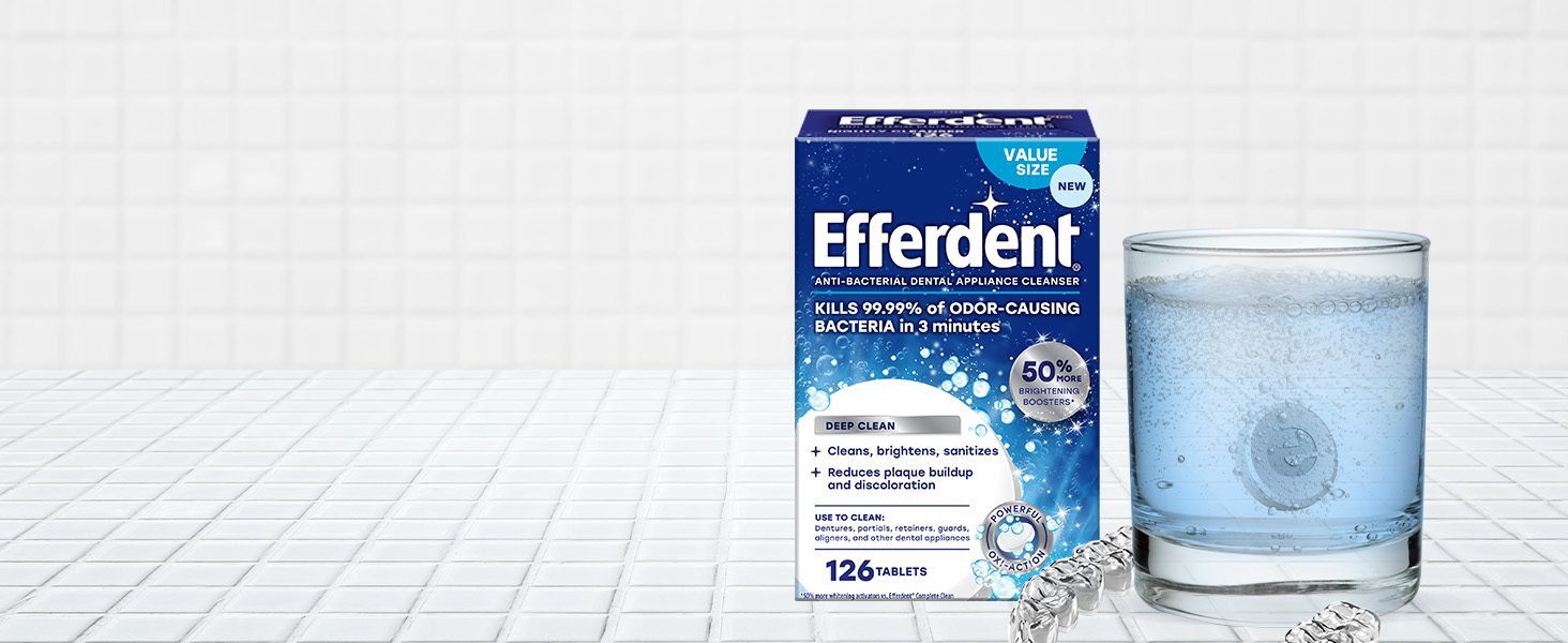 Efferdent deep clean