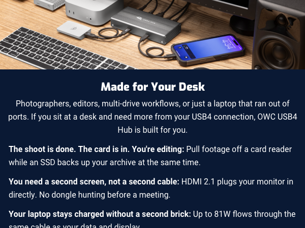 USB4 HUB NETWORK DOCK THUNDERBOLT 4 5 3 
