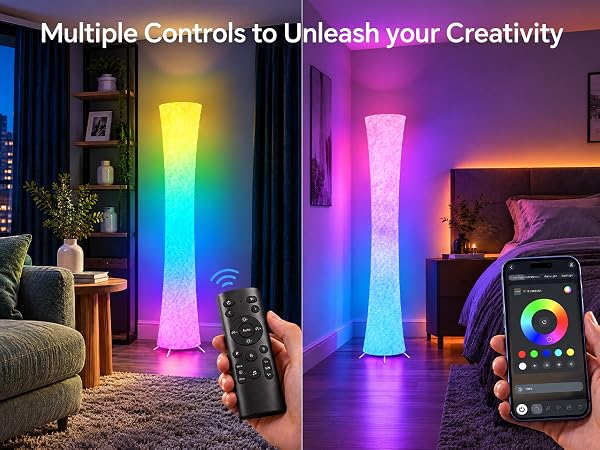 floor lamp with app &amp; remote