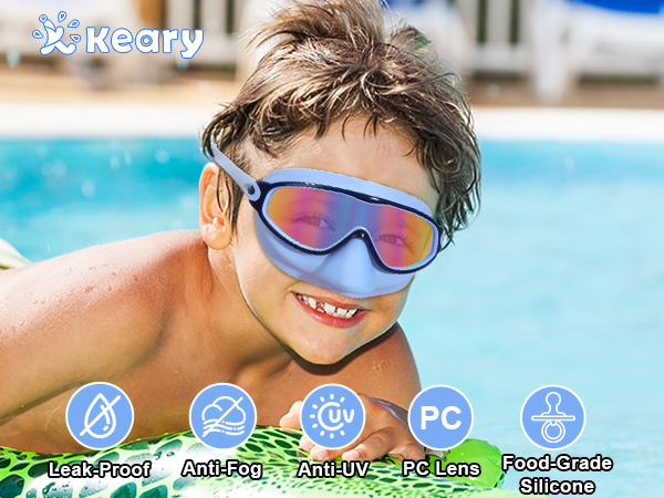 swim goggles for kids 8-14