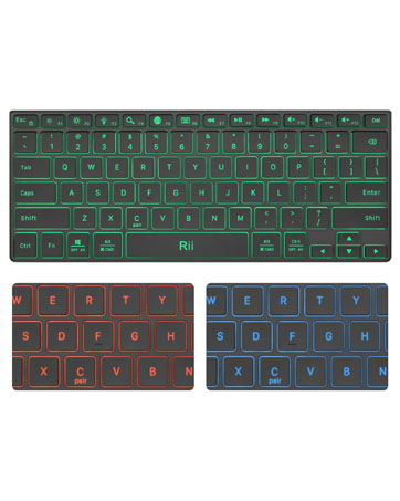 Rii wireless keyboard bluetooth keyboard for iPad ,tablet ,PC ,Laptop ,Smart phone