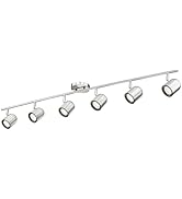 FEMILA Modern Track Lighting Fixtures Ceiling, 46.3" LED Track Lighting, 3000K Bulbs Included, 4F...