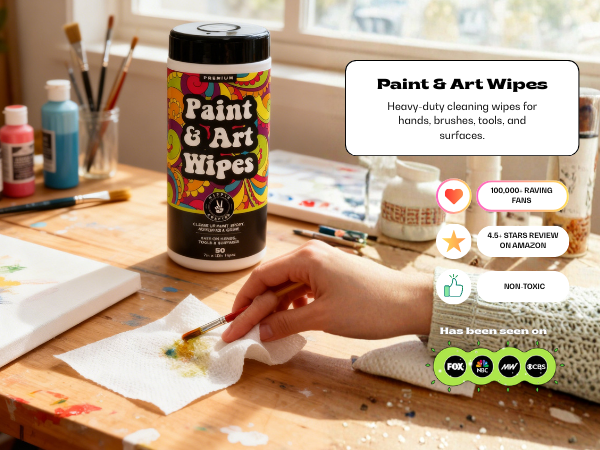Art &amp; Paint Wipes