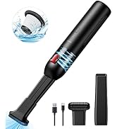 CAFELE [Upgraded Mini Car Vacuum Cordless for Easy &amp; Quick Cleaning with 2 Speed, 6KPa Portable V...