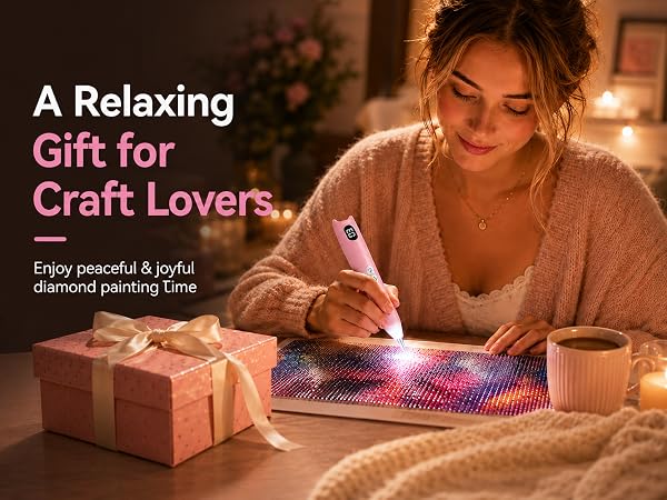 lighted diamond art pen