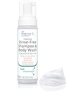 The Pharma-C Company Foaming Rinse Free Shampoo &amp; Body Wash [1 pack] - Waterless - Hospital Teste...