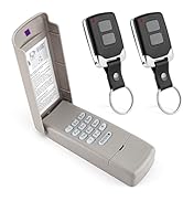 LAWOHO Purple Learn Button 377LM Wireless Keypad 371LM 373LM Keyring Remote Control Compatible wi...