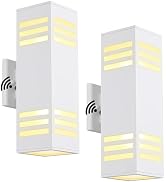 Housen Solutions Dusk to Dawn Outdoor Lighting, Waterproof Exterior Light Fixture with E26 Socket...