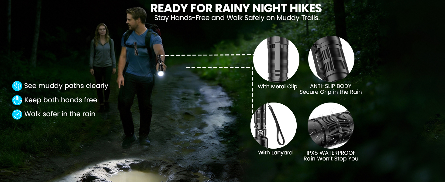 Portable Handheld Flashlight