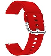 Universal Silicone Watch Band Replacement, 20mm Soft Straps Compatible with Gizmo Watch/Samsung G...