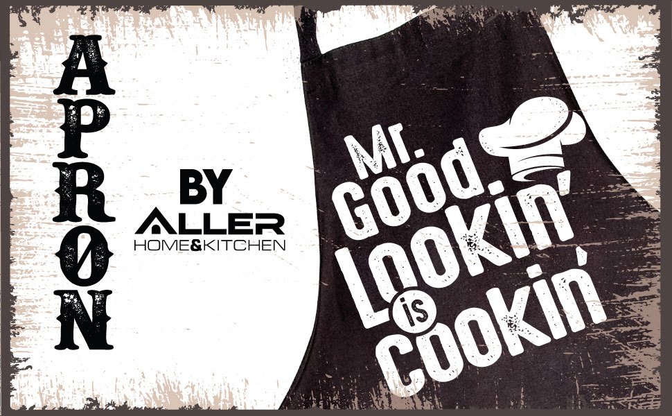 restaurant apron resistant funny water gifts men aprons custom cooking personalized Couples coffee 