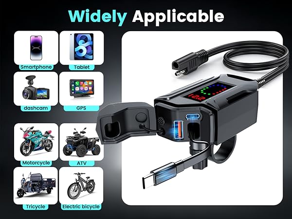Motorcycle USB Charger