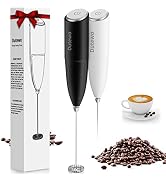 Hand Mixer Milk Frother for Coffee - Dutewo Handheld Foam Maker for Lattes, Electric whisk Drink ...