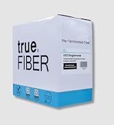 trueCABLE LC-LC UPC Pre-Terminated 2-Strand, 250ft (76.2m), OS2 Singlemode Fiber Cable, Indoor/Ou...