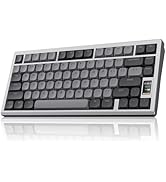 Chilkey ND75 LP Low Profile Aluminum Mechanical Keyboard, 75 Percent Wireless Gaming Keyboard w/S...