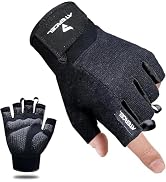 ATERCEL Workout Gloves for Men and Women, Exercise Gloves for Weight Lifting, Cycling, Gym, Train...