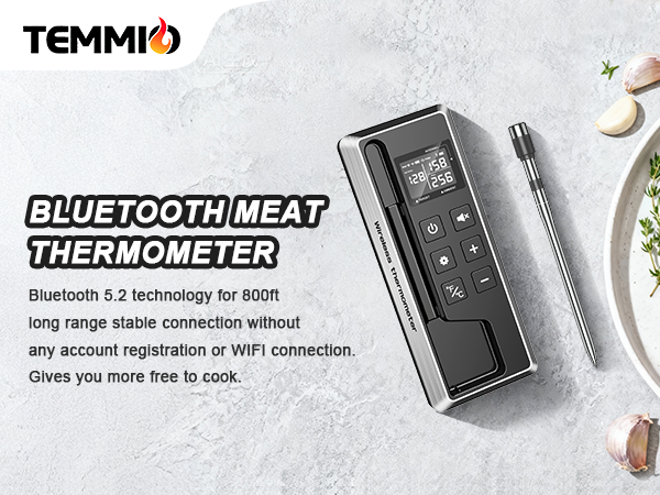 smart wireless meat thermometer kitchen gadgets for stocking gifts