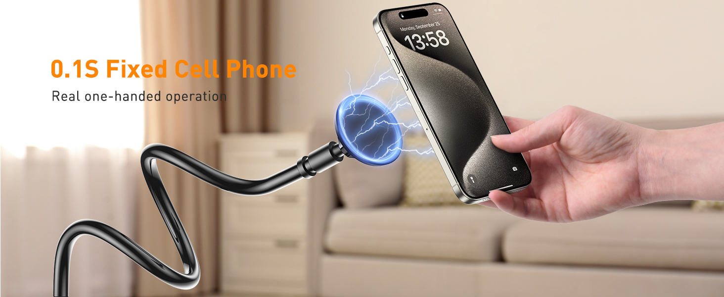Magnetic Gooseneck Phone Holder