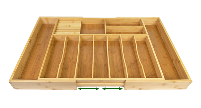 Extra large drawer organizer