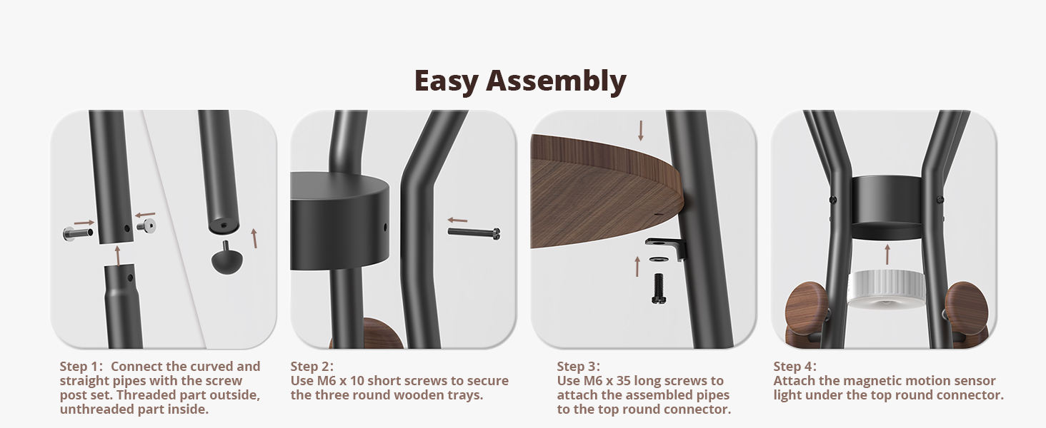 Free-Standing Coat Rack