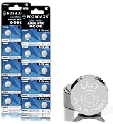 FOZAOAXE LR41 AG3 Battery 20 Pack, 1.5V Alkaline Button Coin Cell Batteries, Reliable Long-Lastin...