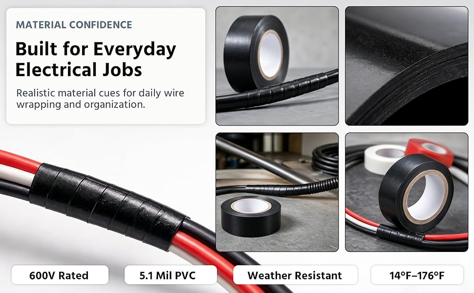 3 Pack Electrical Tape