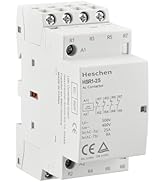 Household AC Contactor, HSR1-25, Ie 25A, 4 Pole, Four Normally Closed, AC/DC 24V Coil Voltage, 35...