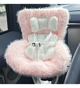 SwiftServ Doll Car Seat for 17cm Dolls with Air Vent Clip and Desktop Stand, Cute and Functional ...