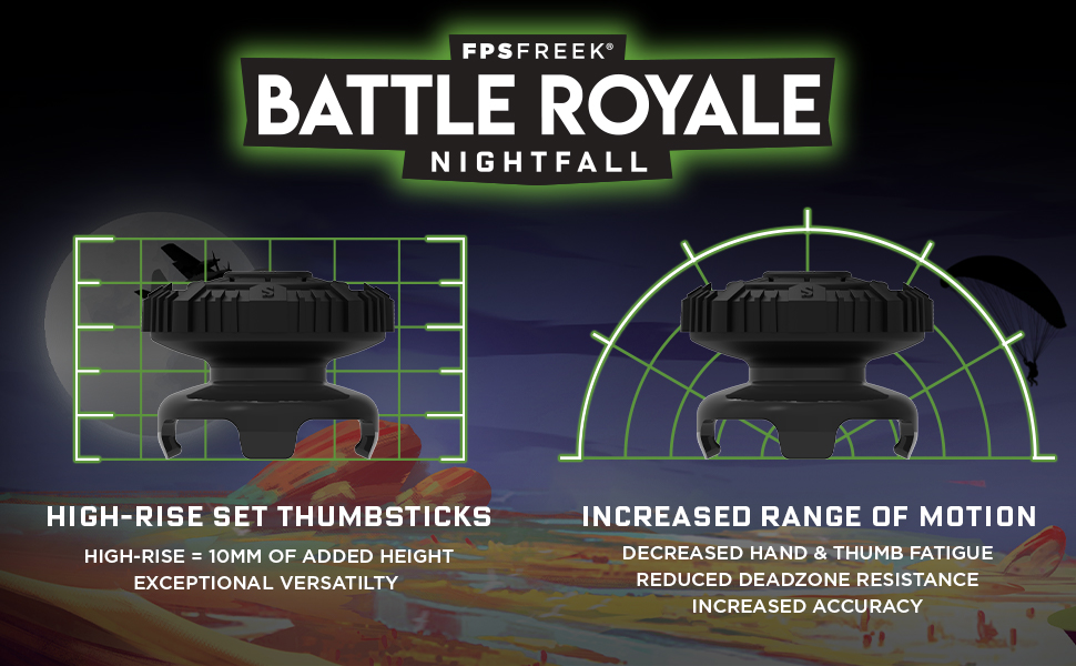 kontrolfreek fps freek nightfall battle royale performnace thumbstick ps4 ps5 xbox switch pro