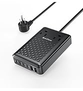 Charging Station 140W USB C Charger Block, Upgraded GaN III 8-in-1 Fast Charging Station Hub,PD 6...