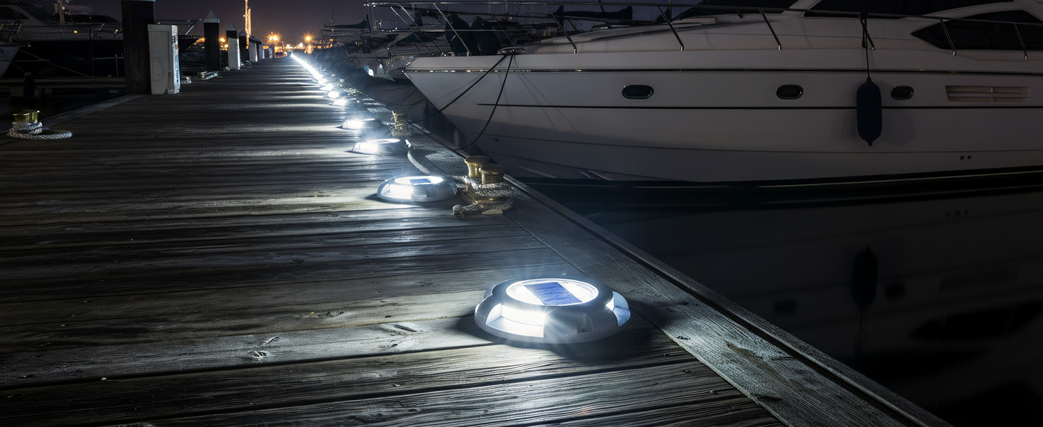 deck dock lights