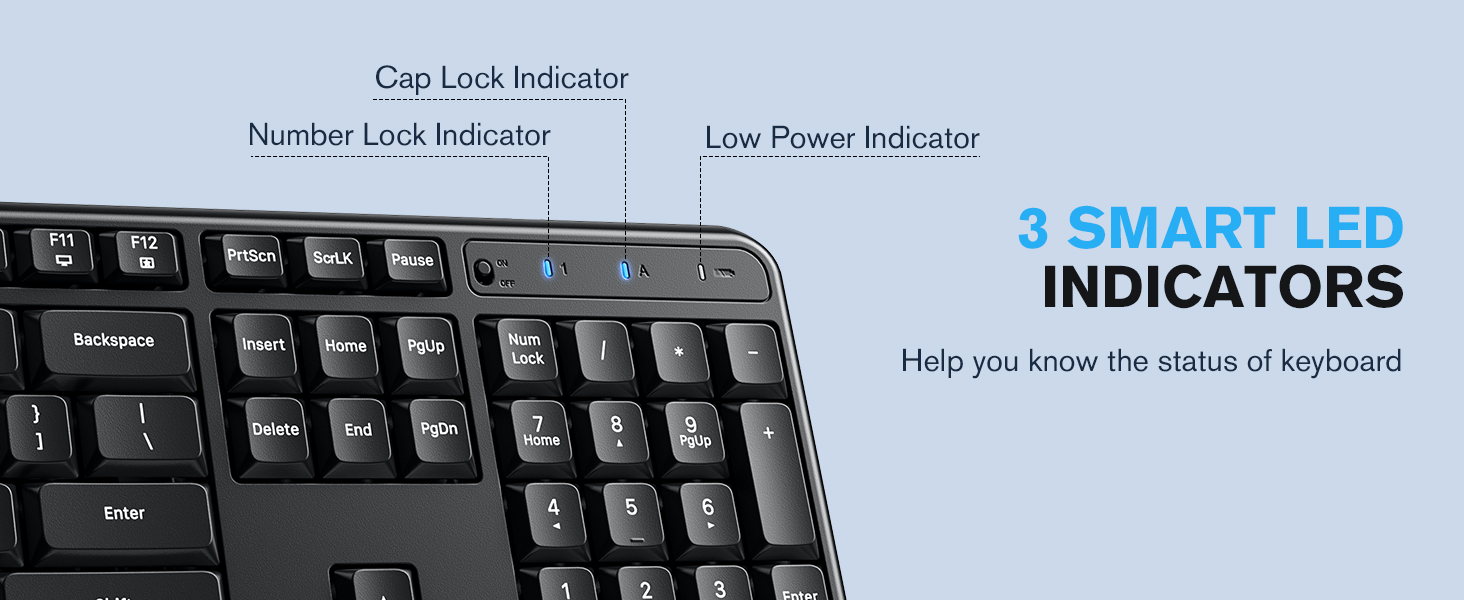wireless keyboard and mouse combo