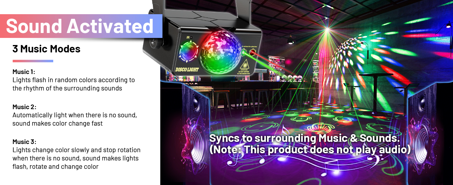 Party Lights Dj Disco Light